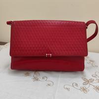 Borsa Rossa Vintage in Pelle