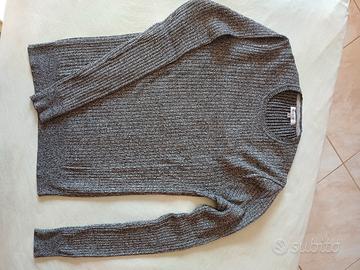 maglia manica lunga grigia