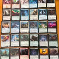 Lotto 30 carte Magic The Gathering.