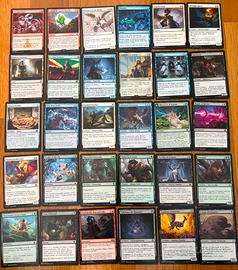 Lotto 30 carte Magic The Gathering.