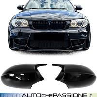 Calotte specchietti nero lucido E81 E82 E87 E88