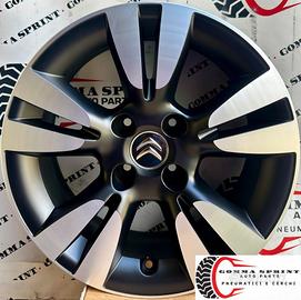 4 CERCHI IN LEGA ORIGINALI RAGGIO 16 CITROEN C3