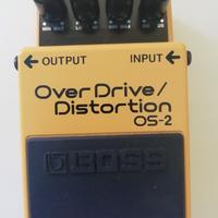 pedale chitarra Boss OS-2 over drive/distortion