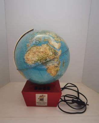 mappamondo  radio,mondiali Germania con  luce