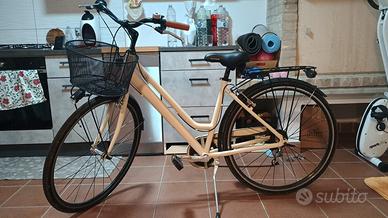 Bici città donna city bike alluminio