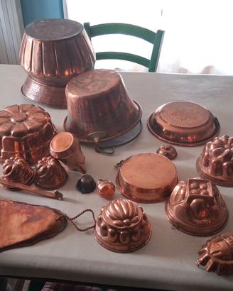 Pentole e oggettistica in rame