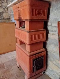 Stufa in terracotta