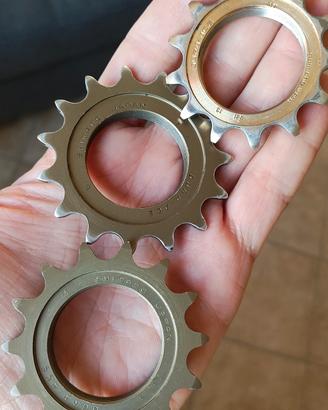 Set Pignoni Pista Shimano Dura-Ace Golden series