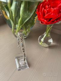 Bracciale con perline e cristalli