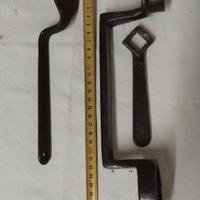 VECCHIE ANTICHE CHIAVI INGLESI UTENSILI VINTAGE 