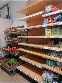 SCAFFALATURA DOPPIA IN LEGNO