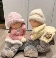 Personaggi in resina Natale