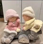 Personaggi in resina Natale