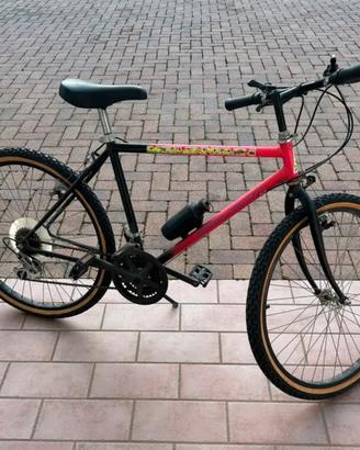 Bicicletta MTB RosaNera cambio Shimano .