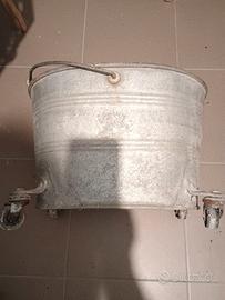 Tinozza in ferro retrò 