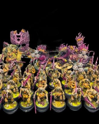 Nurgle Esercito Demoni Caos Warhammer AoS 40k