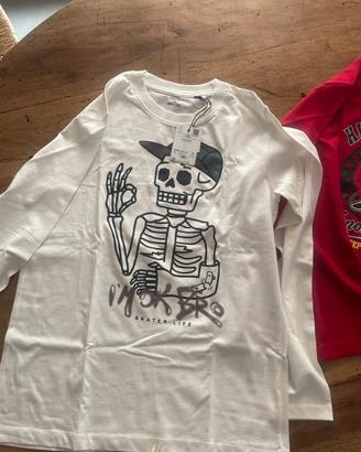 2 tshirt manica lunga bimbo