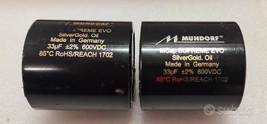 Mundorf Supreme EVO Silver Gold Oil 33µF  600 V