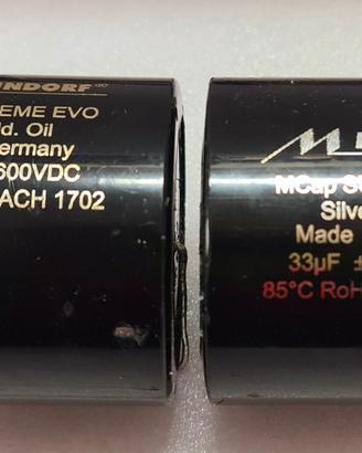 Mundorf Supreme EVO Silver Gold Oil 33µF  600 V