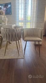 6 sedia da suggiorno