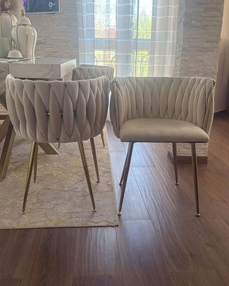 6 sedia da suggiorno