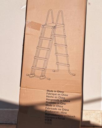 scaletta piscina intex nuova