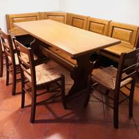TAVERNA  arredo completo in legno massello