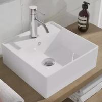 Lavabo da appoggio Design Square ceramica