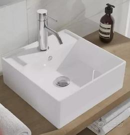 Lavabo da appoggio Design Square ceramica