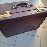 borsa pilota in cuoio