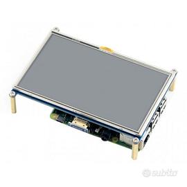 Schermo LCD touchscreen resistivo da 5 pollici