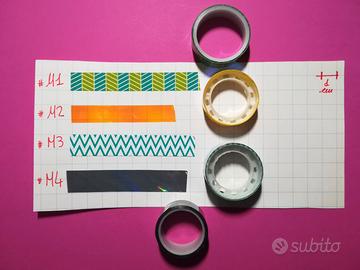 metallic washi tape loisirs creatif ocio hobby