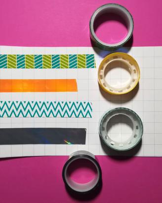 metallic washi tape loisirs creatif ocio hobby
