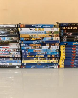 45 DVD film e animazione per ragazzi e bambini