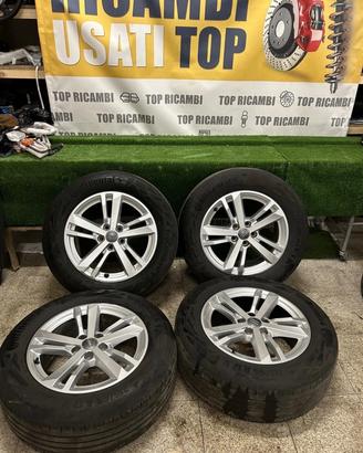 Cerchi e gomme Audi q3 da 215/65/17