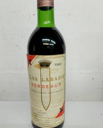 bottiglia di vino Bordeaux 