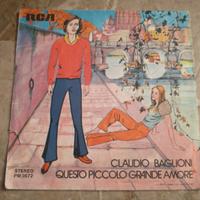45 giri Baglioni "Questo piccolo grande amore"