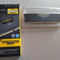 Memoria RAM DDR4 16GB 2666Mhz (Corsair Vengeance)