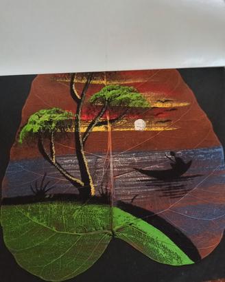 miniatura di un tramonto