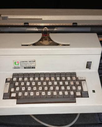 MACCHINA SCRIVERE ELETTR. VINTAGE OLIVETTI TEKNE 3