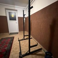 Rack da Squat, Supporto Bilanciere Regolabile
