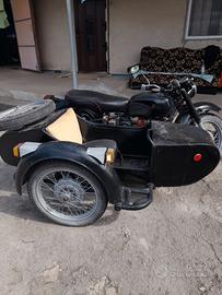 Dnepr MT-11 con sidecar (1991)-Totalmente ORIGINAL