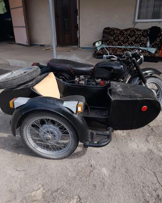 Dnepr MT-11 con sidecar (1991)-Totalmente ORIGINAL