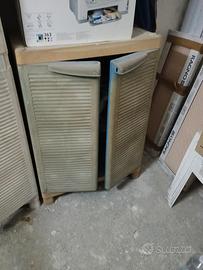 n.2 mobili in resina