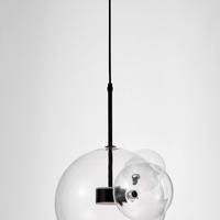 Lampada a sospensione con sfere