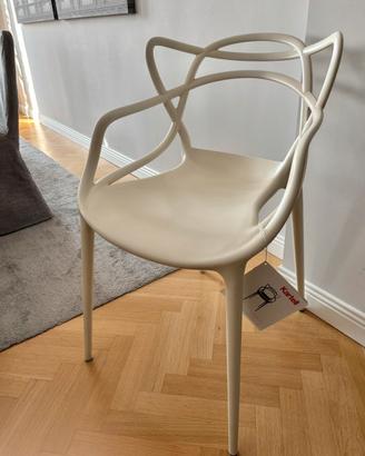 Set 4 sedie Kartell Masters bianche