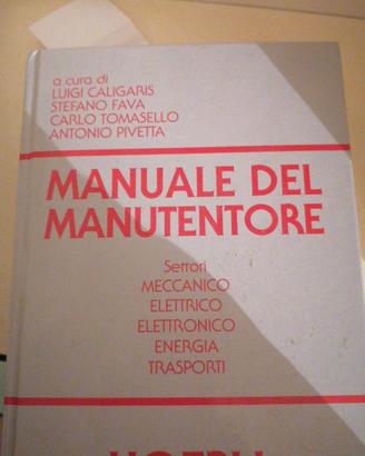 libro manuale del manutentore per scuola 