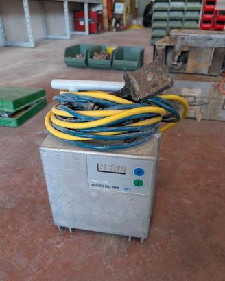 Saldatrice per raccordi elettrici polietilene
