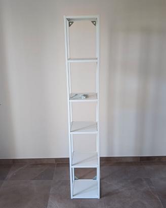 SCAFFALE METALLICO IKEA ENHET BIANCO 30x30x180
