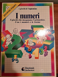 Gioco Clementoni I Numeri anni '80